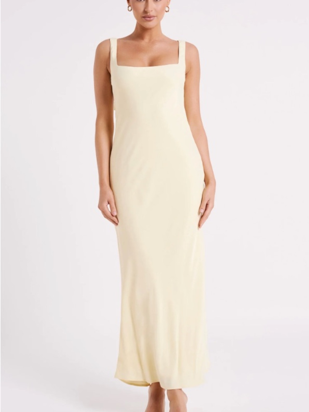 Meshki Ensley Satin Maxi Dress